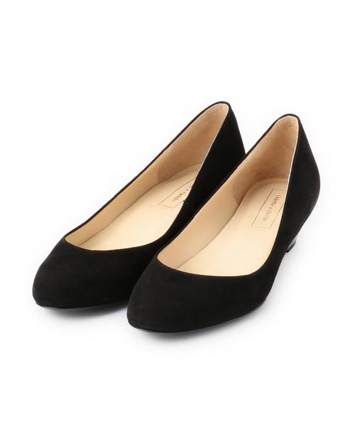 ODETTE E ODILE（オデットエオディール）の「OFM SPラウンドウェッジ パンプス35（パンプス・レディース・その他1/ブラック/ネイビー・24.5cm/22cm/23.5cm/23cm/22.5cm/24cm）」の2枚目の写真