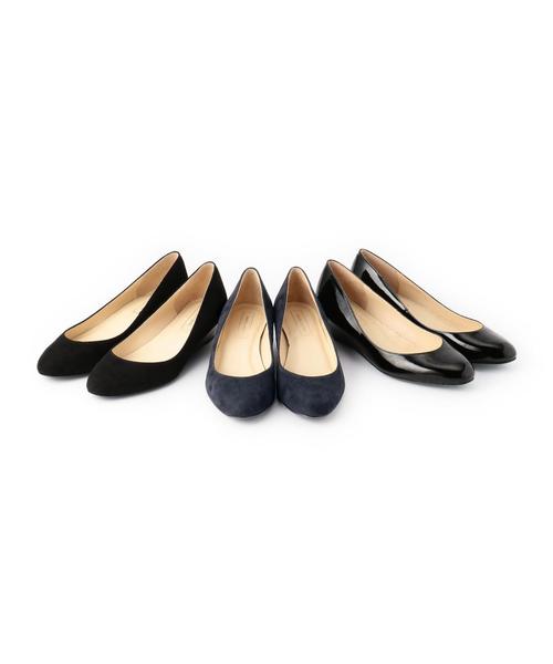ODETTE E ODILE（オデットエオディール）の「OFM SPラウンドウェッジ パンプス35（パンプス・レディース・その他1/ブラック/ネイビー・24.5cm/22cm/23.5cm/23cm/22.5cm/24cm）」の11枚目の写真