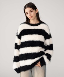 BROWNY | BROWNY/【25年秋冬新作】フェザーニットプルオーバー(ニット/セーター)