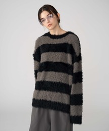 BROWNY | BROWNY/【25年秋冬新作】フェザーニットプルオーバー(ニット/セーター)