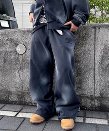 A'gem（エージェム）の「A'GEM/9 × .kom 『A'gem/エージェム』 加工スウェットパンツ（スウェットパンツ）」