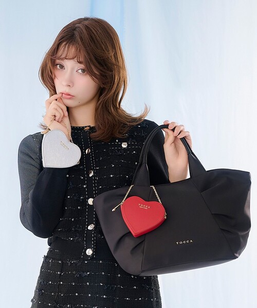 RIBBON KNOT NYLONBAG ナイロントートバッグ RIBBON KNOT NYLONBAG ナイロントートバッグ（トートバッグ）｜TOCCA