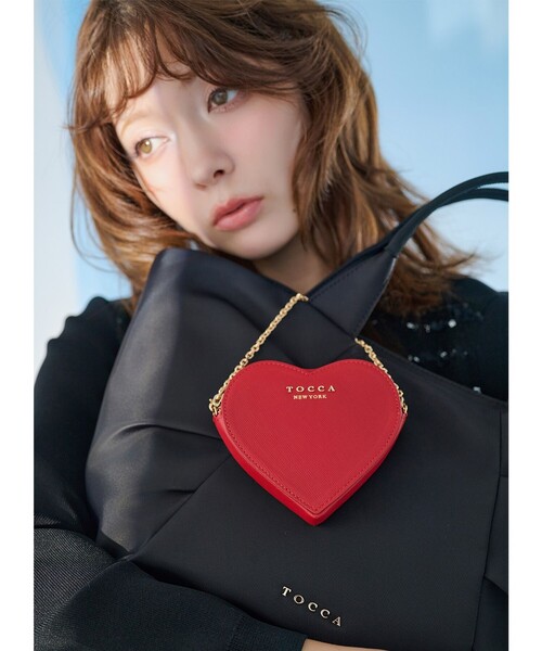 TOCCA（トッカ）の「RIBBON KNOT NYLONBAG ナイロントートバッグ（トートバッグ・レディース・ネイビー系/ベージュ系/ブラック系・F）」の17枚目の写真