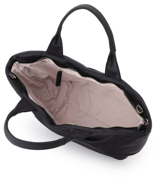TOCCA（トッカ）の「RIBBON KNOT NYLONBAG ナイロントートバッグ（トートバッグ・レディース・ネイビー系/ベージュ系/ブラック系・F）」の22枚目の写真