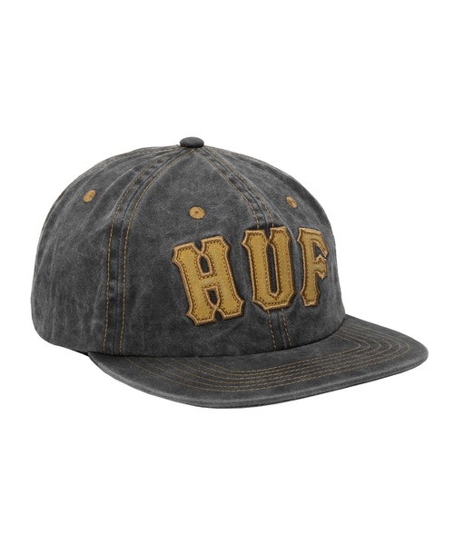 HUF(ハフ)の「ARCH 6PANEL HAT(キャップ・メンズ・ブラック・O/S)」の7枚目の写真