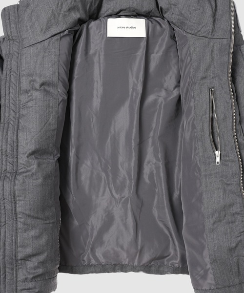 entire studios(エンタイアスタジオ)の「MML PUFFER SUITING(ダウンジャケット/コート・メンズ・グレー・L/M)」の4枚目の写真