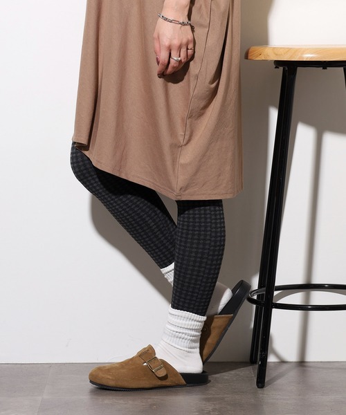 ダークチェック柄 レギンス（レギンス/スパッツ）｜LOVERS' LANE45