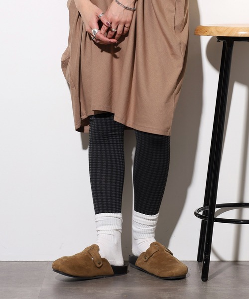 ダークチェック柄 レギンス（レギンス/スパッツ）｜LOVERS' LANE45