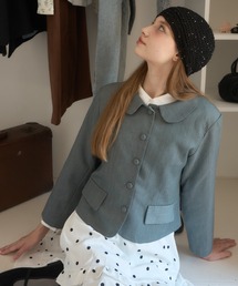 Birthday room(バースデイルーム)の丸襟ジャケット/round-collar jacket(テーラードジャケット)