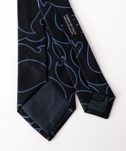 NOLLEY’S（ノーリーズ）の「PINTO ラインアートジャガードネクタイ 25AWコレクション（ネクタイ・メンズ・ブルー系その他6・FREE）」の8枚目の写真