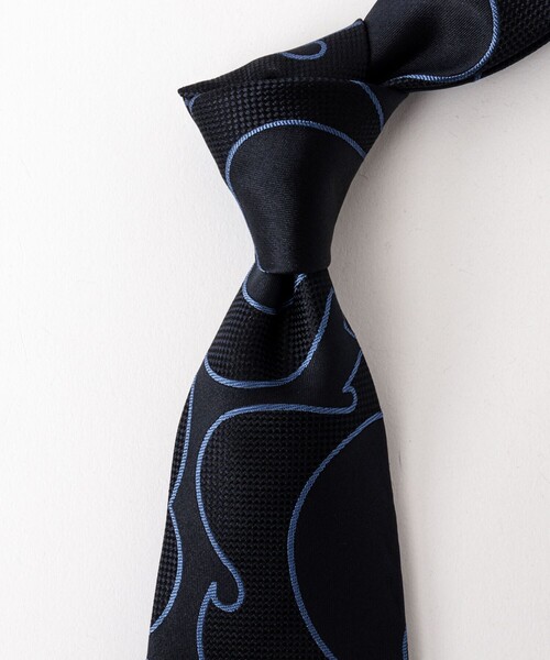 NOLLEY’S（ノーリーズ）の「PINTO ラインアートジャガードネクタイ 25AWコレクション（ネクタイ・メンズ・ブルー系その他6・FREE）」の12枚目の写真