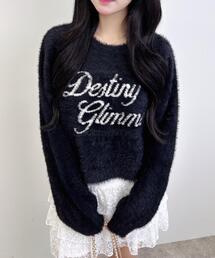 INGNI | ショート丈フェザーロゴニット(ニット/セーター)