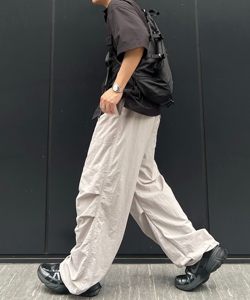 パンツ mjc セール】【セットアップ対応】ゴープコア 裾ドローコード ナイロン