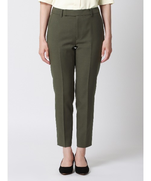 SUIT SQUARE(スーツスクエア)の「テーパードパンツ ウォッシャブル ドライストレッチ 無地(スーツパンツ・レディース・ベージュ系/カーキ系/ネイビー系・36(7号)/40(11号)/38(9号))」の7枚目の写真