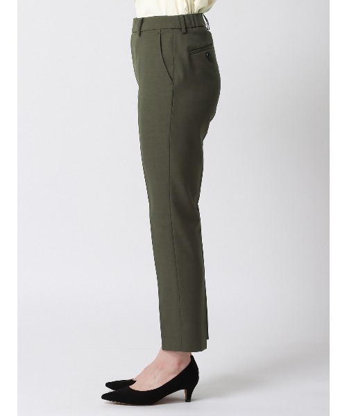 SUIT SQUARE(スーツスクエア)の「テーパードパンツ ウォッシャブル ドライストレッチ 無地(スーツパンツ・レディース・ベージュ系/カーキ系/ネイビー系・36(7号)/40(11号)/38(9号))」の8枚目の写真