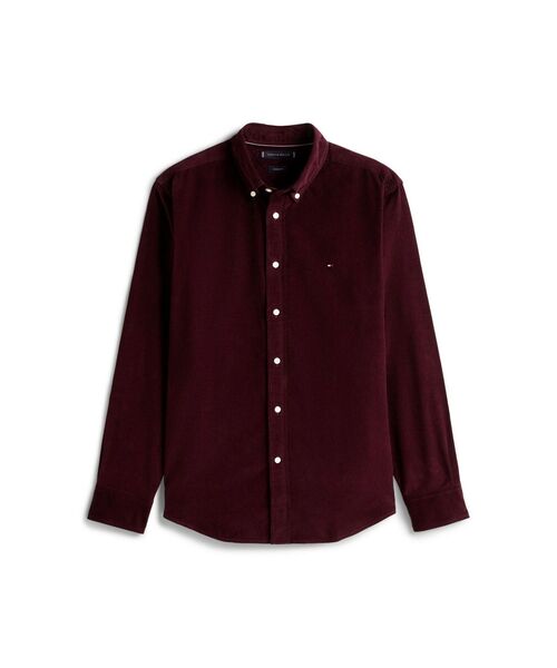 TOMMY HILFIGER（トミーヒルフィガー）の「ソリッドコーデュロイシャツ（シャツ/ブラウス・メンズ・カーキ/イエロー系その他4/バーガンディー/ネイビー系2・LARGE/MEDIUM/X-LARGE/SMALL）」の11枚目の写真