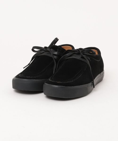 U.S. POLO ASSN.(ユーエスポロアッスン)の「【U.S. POLO ASSN./ユーエスポロアッスン】【落ち着いたスウェードを使用した高級感ある一足】フェイクスウェードブーツ ショートブーツ ワンポイント刺繍 ラバーソール(モカシン/デッキシューズ・メンズ・キャメル/ブラック・27cm/26.5cm/26cm/25.5cm/25cm)」の6枚目の写真