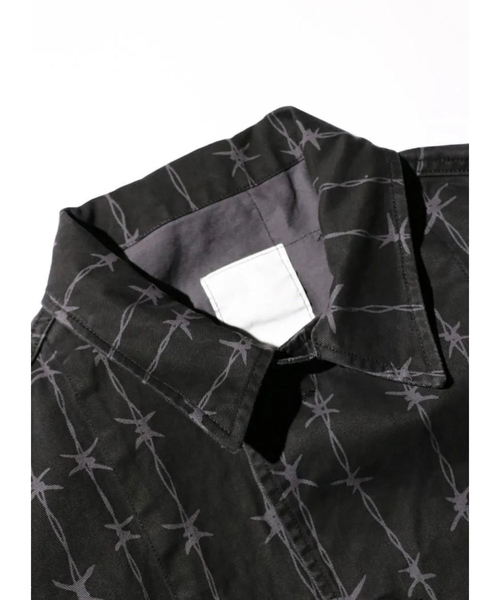 made in standard (メイドインスタンダード)の「【MADE IN STANDARD】FATIGUE UNIFORM SHIRT JACKET/ミリタリー/【WEB限定】(ブルゾン・メンズ・グレー/ブラック・M/L)」の10枚目の写真
