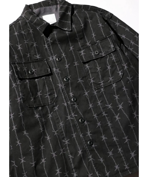 made in standard (メイドインスタンダード)の「【MADE IN STANDARD】FATIGUE UNIFORM SHIRT JACKET/ミリタリー/【WEB限定】(ブルゾン・メンズ・グレー/ブラック・M/L)」の11枚目の写真