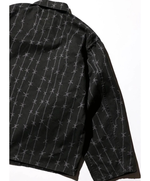 made in standard (メイドインスタンダード)の「【MADE IN STANDARD】FATIGUE UNIFORM SHIRT JACKET/ミリタリー/【WEB限定】(ブルゾン・メンズ・グレー/ブラック・M/L)」の12枚目の写真