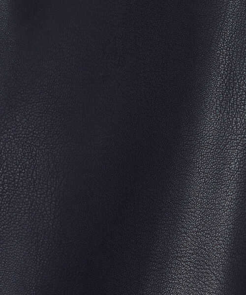 COMME CA ISM（コムサイズム）の「合成皮革 カーディガン / セットアップ対応（カーディガン/ボレロ・レディース・ブラウン/ブラック・MEDIUM/LARGE）」の12枚目の写真