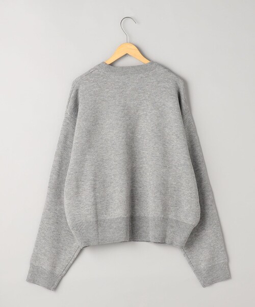 DISCUS ATHLETIC（ディスカス　アスレチック）の「【WEB限定・DISCUS（ディスカス）】 カレッジロゴジャガードニット②（ニット/セーター・レディース・その他1/グレー系・M/L）」の9枚目の写真