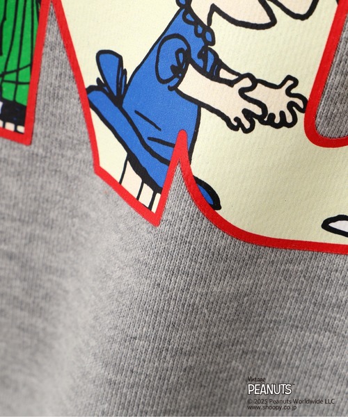 PEANUTS（ピーナッツ）の「《AVIREX × PEANUTS》PULLOVER PARKA / プルオーバーパーカー / ピーナッツ / アヴィレックス（パーカー・レディース・ブラック/パープル/ライトグレー・F）」の4枚目の写真