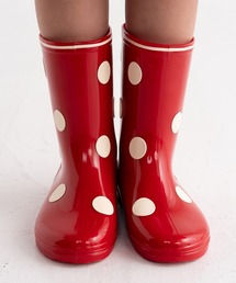 POMPKINS（ポプキンズ）の「【POMPKINS】ドットレインブーツ（レインシューズ）」