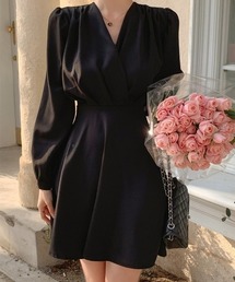 YUGA_YGMC Draped Cache-Coeur Dress