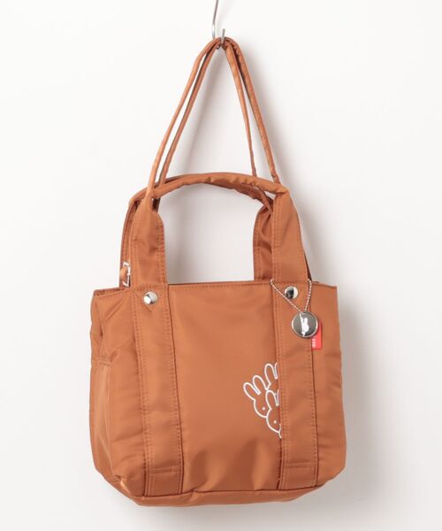 zucchero(ズッケロ)の「miffy ミッフィー ショルダーバッグ トートバッグ レディース 2wayバッグ マザーバッグ ナイロン かくれんぼミッフィー 62091(ショルダーバッグ・レディース・ベージュ/カーキ/ブラック/ピンク/ブラウン・FREE)」の3枚目の写真