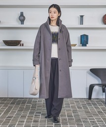 LAKOLE | ウーリーテックスタンドコート / 455473(その他アウター)