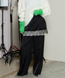 Pocket Belt Double Cross Pants / ポケットベルトダブルクロスパンツ