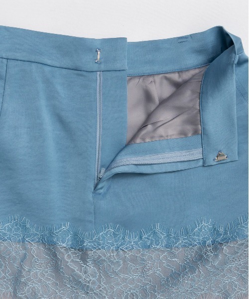 Satin Skirt Pants / サテンスカートパンツ（その他パンツ）｜MAISON