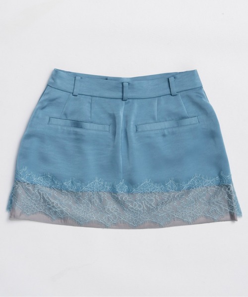 MAISON SPECIAL(メゾンスペシャル)の「Satin Skirt Pants / サテンスカートパンツ(その他パンツ・レディース・ブラック/ブルー/ボルドー・38/36)」の19枚目の写真