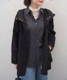 qualite scape | 【万能の羽織りがアップデートして登場!】ダブルドロストマウンテンパーカ/パーカー(マウンテンパーカー)