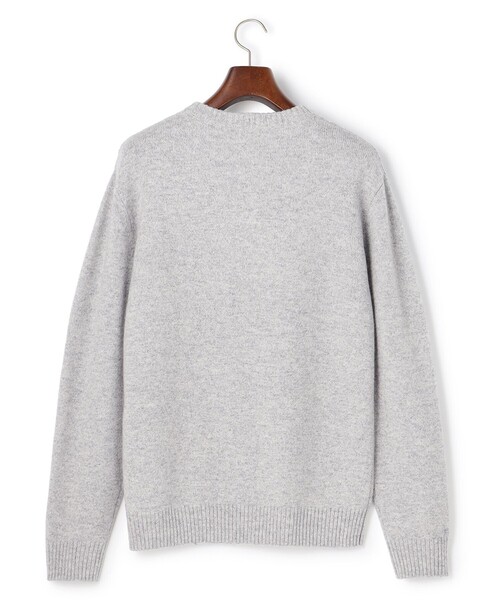 J.PRESS(ジェイプレス)の「ウール×カシミヤの上質素材【Cash Lamb's Wool】ケーブルクルーネック ニット_25年モデル(ニット/セーター・メンズ・ブルー系/ライトグレー系/ベージュ系/ネイビー系/パープル系・LARGE/MEDIUM/X-LARGE)」の13枚目の写真