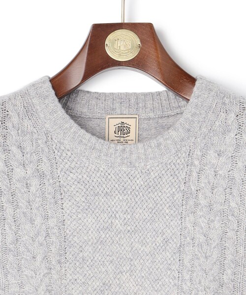 セール】ウール×カシミヤの上質素材【Cash Lamb's Wool】ケーブル