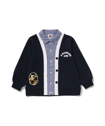 A BATHING APE | 1ST CAMO APE HEAD SHIRT LAYERED CARDIGAN(スウェット)