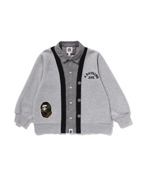 A BATHING APE | 1ST CAMO APE HEAD SHIRT LAYERED CARDIGAN(スウェット)