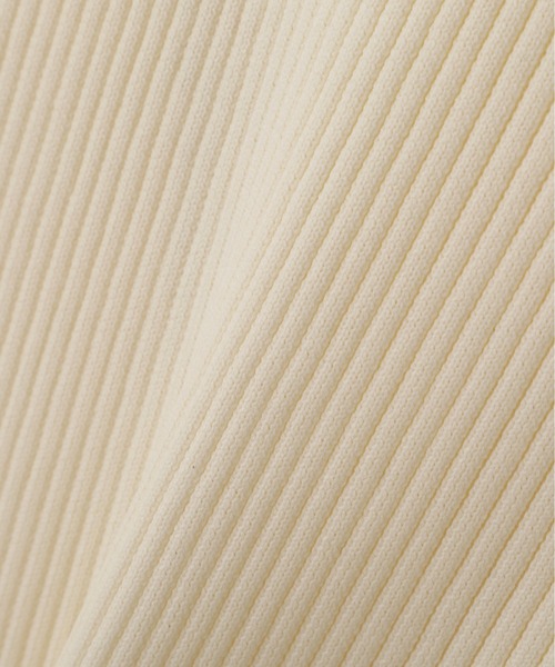 JILL by JILL STUART（ジルバイジルスチュアート）の「◇フリルポロニットワンピース（ワンピース・レディース・グレー/ブラック/ホワイト・FREE）」の5枚目の写真