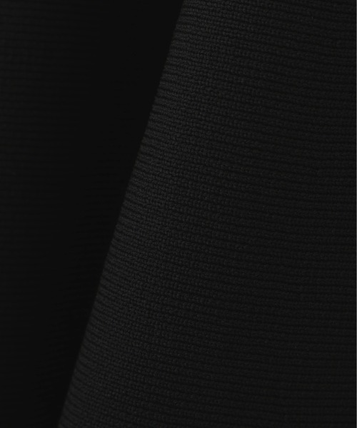 JILL by JILL STUART（ジルバイジルスチュアート）の「◇フリルポロニットワンピース（ワンピース・レディース・グレー/ブラック/ホワイト・FREE）」の8枚目の写真