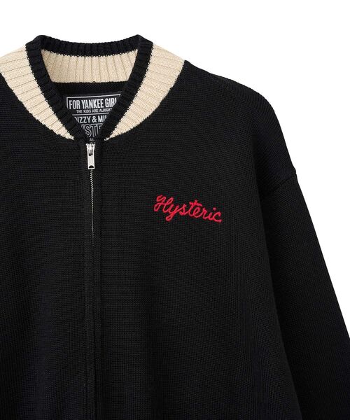 HYSTERIC GLAMOUR（ヒステリックグラマー）の「BORED MICHIGAN刺繍 ジャンパー（その他アウター・メンズ・オレンジ/ブラック/パープル・SMALL/MEDIUM/LARGE/X-LARGE）」の9枚目の写真