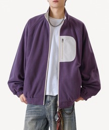 aimoha(�A�C���n)�̃��o�[�V�u���i�C����×�t���[�X�W���P�b�g/Reversible nylon and fleece jacket (SS)(�u���]��)