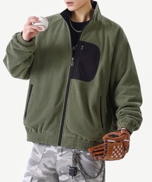 リバーシブルナイロン×フリースジャケット/Reversible nylon and fleece jacket (SS)