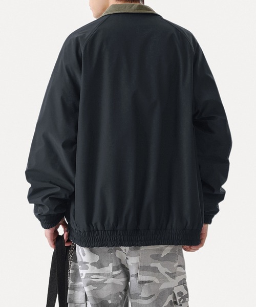 aimoha(アイモハ)の「リバーシブルナイロン×フリースジャケット/Reversible nylon and fleece jacket (SS)(ブルゾン・メンズ・ブラック/ブラウン/ホワイト・XX-LARGE/LARGE/X-LARGE)」の20枚目の写真