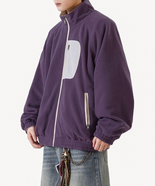 aimoha(アイモハ)の「リバーシブルナイロン×フリースジャケット/Reversible nylon and fleece jacket (SS)(ブルゾン・メンズ・ブラック/ブラウン/ホワイト・XX-LARGE/LARGE/X-LARGE)」の7枚目の写真
