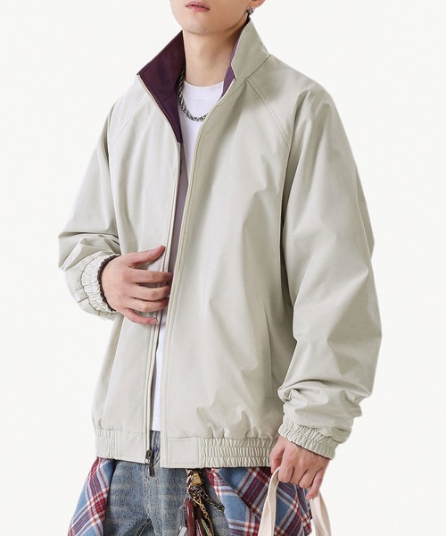 aimoha(アイモハ)の「リバーシブルナイロン×フリースジャケット/Reversible nylon and fleece jacket (SS)(ブルゾン・メンズ・ブラック/ブラウン/ホワイト・XX-LARGE/LARGE/X-LARGE)」の10枚目の写真