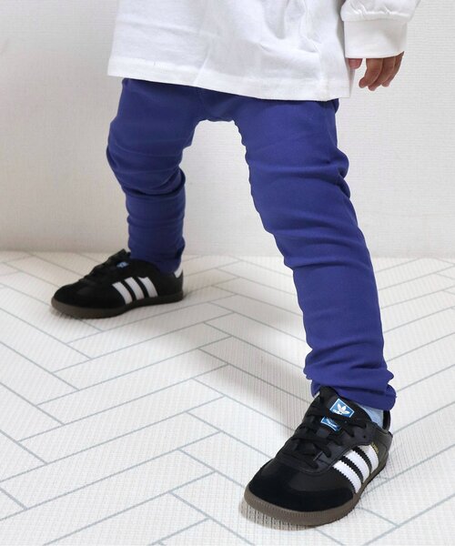 BREEZE(ブリーズ)の「【裏起毛】あったか らくらくスキニーパンツ_ジュニア対応(その他パンツ・キッズ・キナリ/ベージュ/マスタード/ネイビー/パープル/カーキ/ブラック/ブルー/グリーン/レッド・90/130/100/120/140/160/150/110)」の8枚目の写真