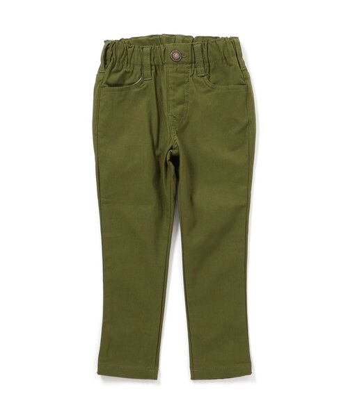 BREEZE(ブリーズ)の「【裏起毛】あったか らくらくスキニーパンツ_ジュニア対応(その他パンツ・キッズ・キナリ/ベージュ/マスタード/ネイビー/パープル/カーキ/ブラック/ブルー/グリーン/レッド・90/130/100/120/140/160/150/110)」の5枚目の写真