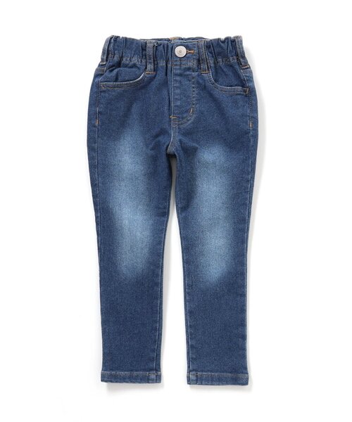 BREEZE(ブリーズ)の「【裏起毛】あったか らくらくスキニーパンツ_ジュニア対応(その他パンツ・キッズ・キナリ/ベージュ/マスタード/ネイビー/パープル/カーキ/ブラック/ブルー/グリーン/レッド・90/130/100/120/140/160/150/110)」の7枚目の写真